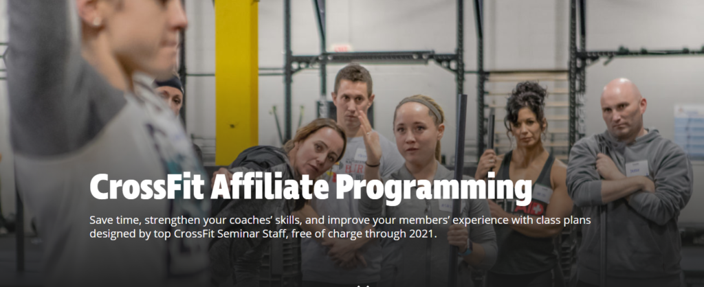 My Thoughts on CrossFit Affiliate Programming